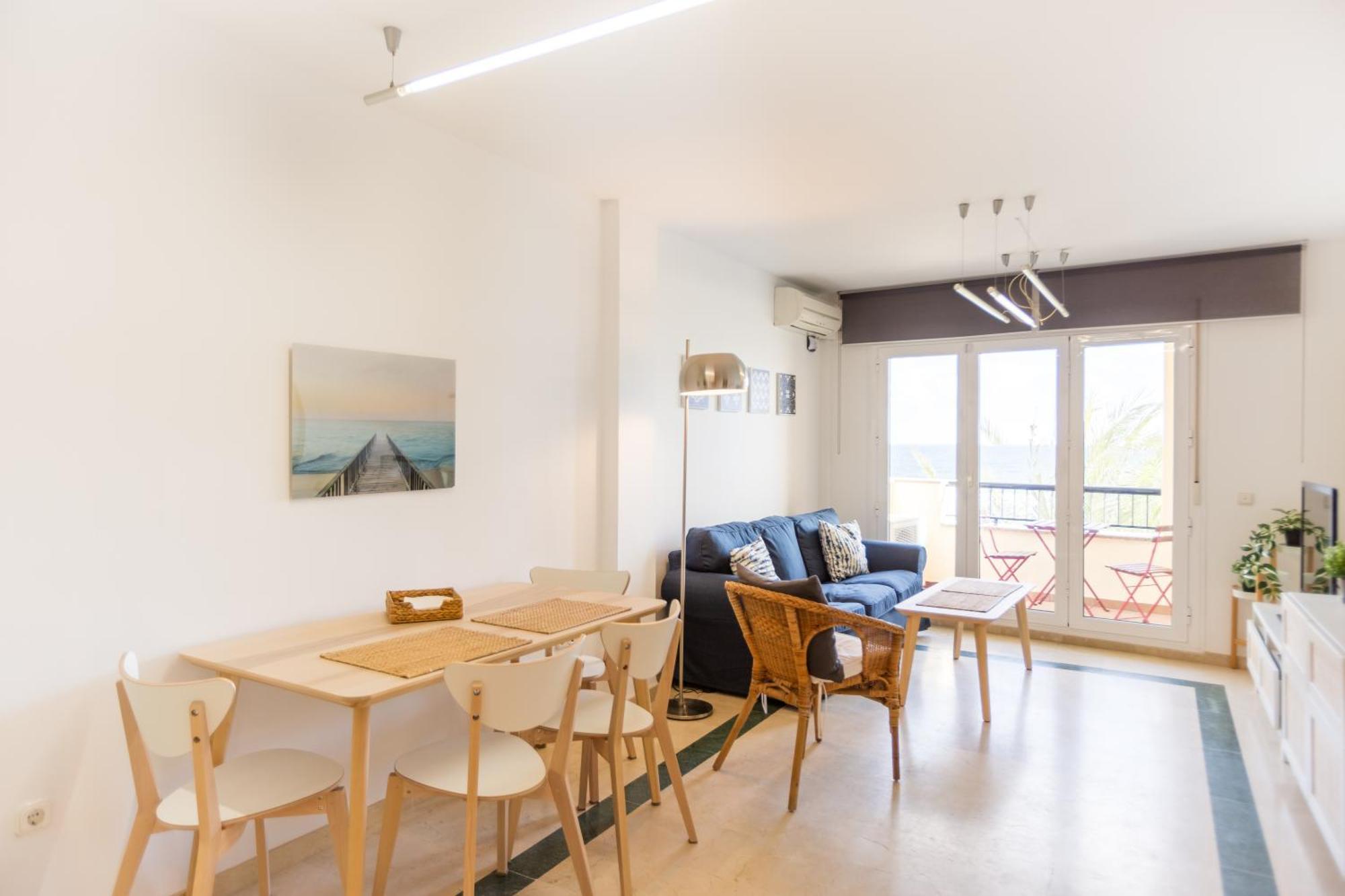 Bonito Apartamento En Primera Linea De Playa Эстепона Экстерьер фото